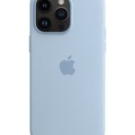 Apple iPhone 14 Pro Max Silicone Case With MagSafe Sky