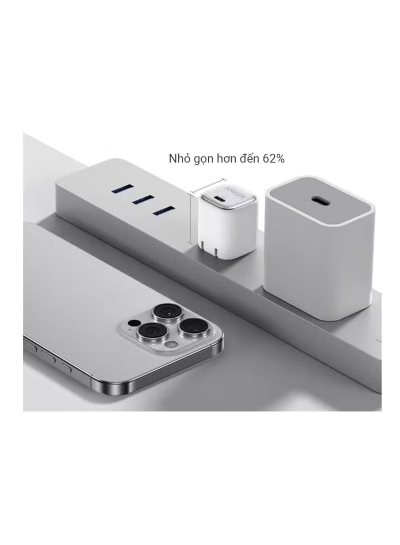 imgi_150_71ea Anker Zolo 35W A2696 Charger With Compact & Foldable Design, 35W Fast Charger for iPhone 15/14/13/12 Series, Samsung S24 / S23, MacBook Air, Pixelbook, iPad Pro, & Mor - Image 5