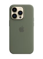Apple  iPhone 14 Pro Silicone Case With MagSafe Olive - Image 6