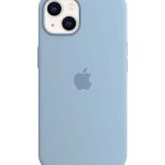 Apple  iPhone 13 Silicone Case with MagSafe blue fog