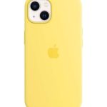 Apple  iPhone 13 Silicone Case with MagSafe Lemon Zest