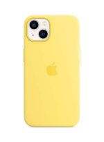 Apple  iPhone 13 Silicone Case with MagSafe Lemon Zest