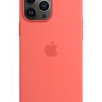 Apple iPhone 13 Pro Max Silicone Case with MagSafe – Pink Pomelo