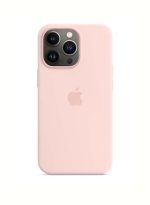 Apple iPhone 13 Pro Silicone Case with MagSafe Chalk Pink - Image 4