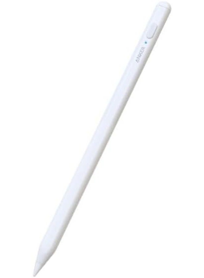 imgi_209_5447e9b5-779d-41eb-9f82-86c3f4a93208 Anker Pencil Drawing Stylus Pen Capacitive Pencil Screen Pen For Apple iPad/iPad Pro/Air/mini (White) - Image 1