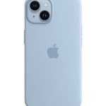 Apple iPhone 14 Silicone Case With MagSafe Sky