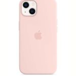 Apple  iPhone 13 Silicone Case with MagSafe Chalk Pink