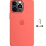 Apple iPhone 13 Pro Silicone Case with MagSafe Pink Pomelo