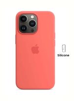 Apple iPhone 13 Pro Silicone Case with MagSafe Pink Pomelo