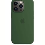 Apple iPhone 13 Pro Silicone Case with MagSafe Clover