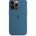Apple iPhone 13 Pro Silicone Case with MagSafe Blue Jay