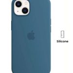 Apple  iPhone 13 Silicone Case with MagSafe Blue Jay