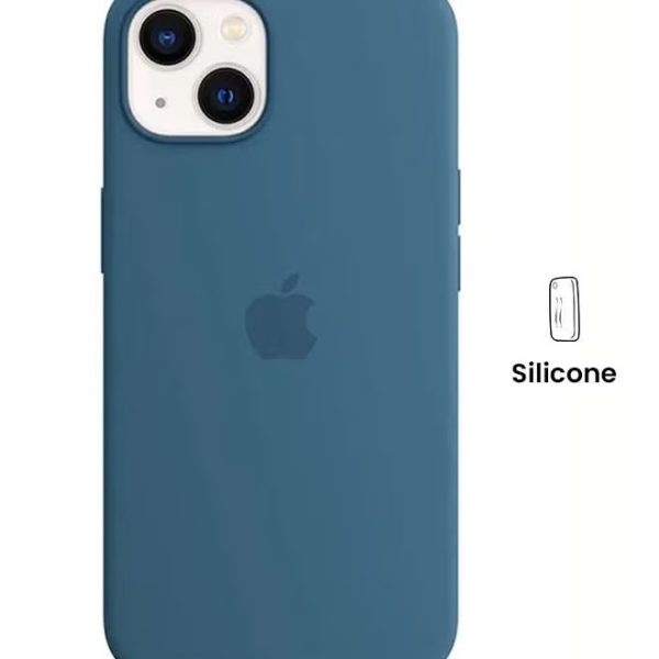 Apple  iPhone 13 Silicone Case with MagSafe Blue Jay