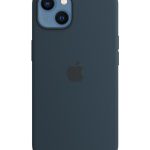 Apple iPhone 13 Silicone Case with MagSafe Abyss Blue