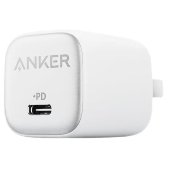 Anker Zolo 35W A2696 Charger With Compact & Foldable Design, 35W Fast Charger for iPhone 15/14/13/12 Series, Samsung S24 / S23, MacBook Air, Pixelbook, iPad Pro, & Mor