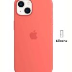 Apple iPhone 13 Silicone Case with MagSafe Pink Pomelo