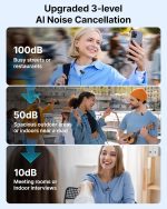 BOYA mini Wireless Lavalier Microphone for Android/iPhone 15/16,USB-C Plug & Play, 328ft 6H Battery, 3-Level AI Noise Reduction,AI Voice Changer for YouTube/TikTok/Recording (2TX+1RX,No Charging Case) - Image 4