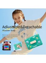 for iPad (A16) 11th/10th Generation Dinosaur Case for Kids Boys with Built in Screen Protector & Stand, Rugged Shockproof 3D Cute Cartoon Design, Strap Hangs in Car, Green - Image 5