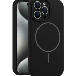 Silicon cover Compatible with iPhone 11 Pro Case, Liquid Silicone Case, Full Body Protective Cover, Shockproof, Slim Phone Case, Anti-Scratch Soft Microfiber Lining – Black