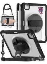 Case for iPad Air 11 inch M3/M2(2025/2024) and Air 5th/4th Generation 10.9‘’ & Pro 11inch 4th/3rd/2nd/1st(22/21/20/18) Cover with Pencil Holder,Screen Protector,Hand Stand, pen, Black