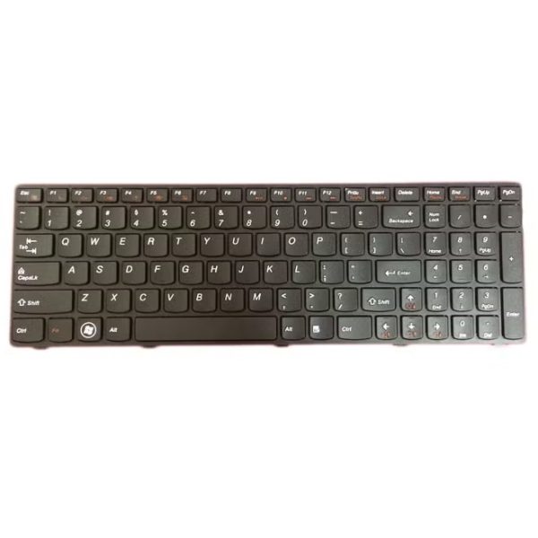 Replacement Laptop Keyboard For IBM Lenovo IdeaPad G580 - G585A Black