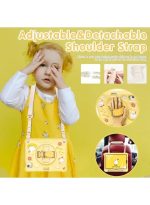 Case for iPad Air 11 2025 / 2024 / Pro 11 2022 10.9" for Kids Boys, Heavy Duty Rugged Cute Cartoon Duck Cover with pen+Swivel Stand+Handle Strap, Yellow - Image 4