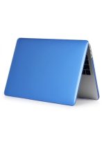 matte Designed Hard Case compatible with Macbook pro 14.2" Inch A2442 / A2779 /A2992/A3112/A3185/A3401 - Blue - Image 3