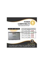 Power adapter and charger compatible with Lenovo laptops, 20V 3.25A 65W - USB DC connector - Image 3