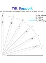 Stylus Pen for iPad Air (4th), Pen for iPad Pro 11 (1st&2nd&3rd) Generation, Compatible with iPad Pro 12.9 (3rd&4th&5th) generation - White - Image 3