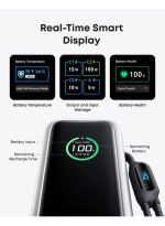 Anker Anker Zolo A1695 Power Bank 25000mAh, 165W Ultra-Fast Portable Charger with Built-in USB Type-C and Retractable Cable, High-Capacity External Battery Pack for Laptops, Tablets, Smartphones, and More - Image 5