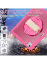 Case for iPad Air 11 inch M3/M2(2025/2024) and Air 5th/4th Generation 10.9‘’ & Pro 11inch 4th/3rd/2nd/1st(22/21/20/18) Cover with Pencil Holder,Screen Protector,Hand Stand, pen, Pink - Image 5