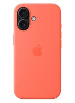 Apple Apple iPhone 16 Silicone Case with MagSafe Tangerine - Image 4