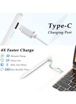 Stylus Pen for iPad Air (4th), Pen for iPad Pro 11 (1st&2nd&3rd) Generation, Compatible with iPad Pro 12.9 (3rd&4th&5th) generation - White - Image 8