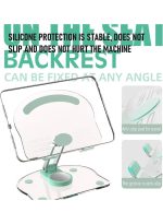 S882 Tablet and Laptop Holder, Foldable Acrylic Desk Mount Stand, Features a Spiral Design for Easy Rotation, Rotates 360 Degrees, 180 Angles - Image 8