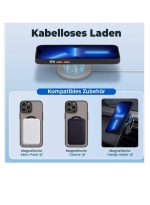 Magnetic Case for iPhone 11 pro max , Compatible with Wireless Charging [Silky Touch] [Matte PC Back] TPU Bumper Shockproof Slim Thin Phone - Black - Image 5