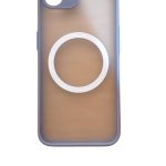 Magnetic Case for iPhone 16e, Compatible with Wireless Charging [Silky Touch] [Matte PC Back] TPU Bumper Shockproof Slim Thin Phone Case - light blue