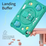 for iPad (A16) 11th/10th Generation Dinosaur Case for Kids Boys with Built in Screen Protector & Stand, Rugged Shockproof 3D Cute Cartoon Design, Strap Hangs in Car, Green - Image 8