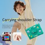 for iPad (A16) 11th/10th Generation Dinosaur Case for Kids Boys with Built in Screen Protector & Stand, Rugged Shockproof 3D Cute Cartoon Design, Strap Hangs in Car, Green - Image 11