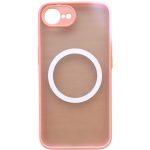 Magnetic Case for iPhone 16e, Compatible with Wireless Charging [Silky Touch] [Matte PC Back] TPU Bumper Shockproof Slim Thin Phone Case - Pink
