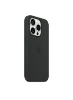 Apple iPhone 15 Pro Silicone Case with MagSafe - Black - Image 2