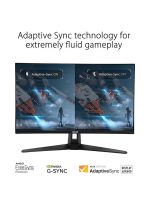 ASUS TUF VG279QM1A Gaming Monitor, 27" FHD Fast IPS Display, 280Hz Refresh Rate, 1ms (GtG) Response Time, G-Sync & FreeSync Premium Technology, HDR10 Support, 16.7M Display Colors, 178° Wide Viewing Angles, ASUS Extreme Low Motion Blur (ELMB), Adjustable Height, Tilt, Swivel, VESA Mount Compatible, Blue Light Filter, Flicker-Free Technology, 90LM05X0-B01370 Black - Image 3