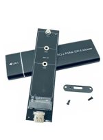 CARE CASE NVME SSD Enclosure, M.2 NVME to USB C Adapter with Black case, USB 3.1 Gen 2 (10 Gbps) M2 PCIE SSD with hard disk NVMe 256GB - Image 4