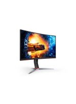 AOC C24G2 23.6-Inch (VA / 1500R) Curved Gaming Monitor, 1920 × 1080 (FHD), 165Hz, 1ms, HDR Mode Visual Enhancement, VGA x 1, HDMI 1.4 x 2, DisplayPort 1.2 x 1, Adaptive Sync Anti-tearing Technology Black - Image 7