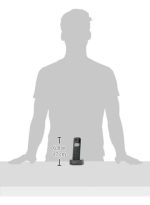 Philips  D1601B/63 Cordless Telephone - Black - Image 4