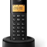 Philips  D1601B/63 Cordless Telephone - Black