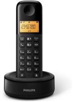 Philips  D1601B/63 Cordless Telephone - Black