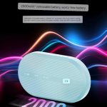 U10L portable WiFi with built-in  SIM and Wi-Fi 6 support - Sky blue - Image 2