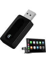 P100 Wireless Car Adapter, 6 GHz, WiFi and Bluetooth 5.4 Connection, Maximum Freedom for Your Smartphone in the Car, Compatible with Android Auto and iOS USB-A Plug & Play