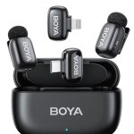 BOYA BOYA Mini 2-01 Wireless Lavalier Microphone with AI Noise Cancellation