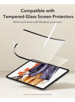 Magnetic paper-touch screen protector, compatible with iPad Pro 11 (2022/2021/2020/2018) and iPad Air 5/4 (2022/2020, 10.9-inch), for writing and drawing as if you were writing on paper, detachable and reusable, matte finish, washable - Image 2